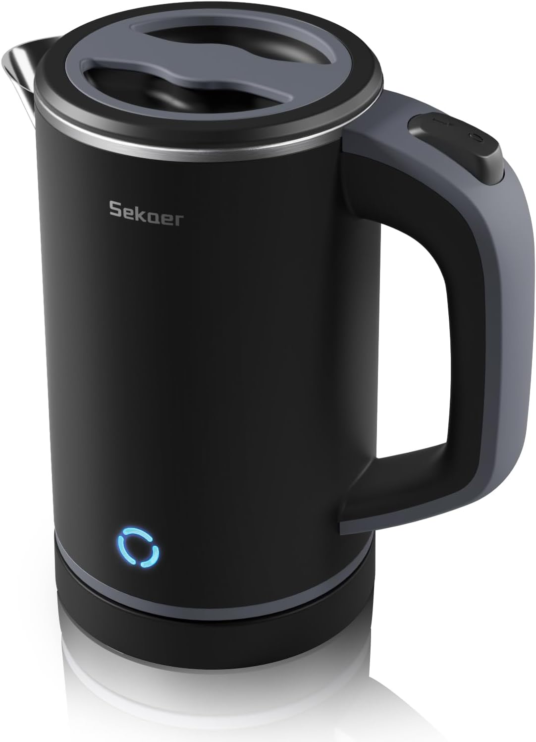 Sekaer Small Electric Tea Kettle Stainless Steel