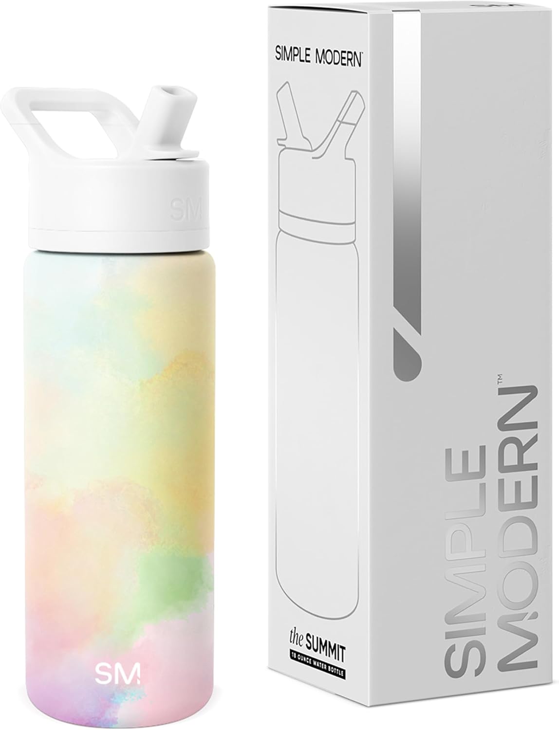 Simple Modern Kids Water Bottle with Straw Lid