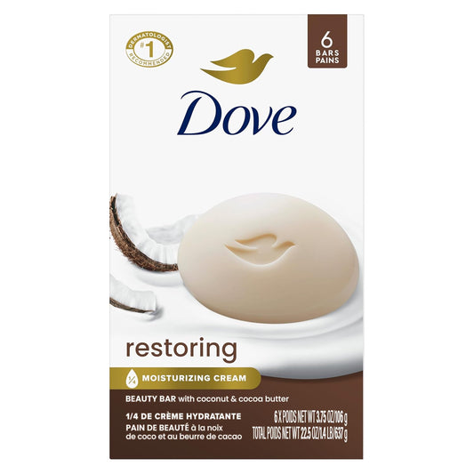 Dove Beauty Bar Soap Restoring Coconut & Cocoa Butter